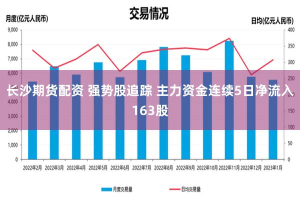 长沙期货配资 强势股追踪 主力资金连续5日净流入163股