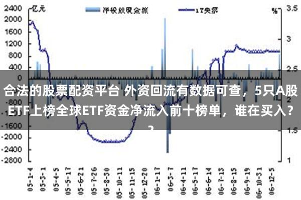 合法的股票配资平台 外资回流有数据可查，5只A股ETF上榜全球ETF资金净流入前十榜单，谁在买入？